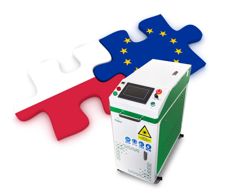 Flaga polsko-europejska